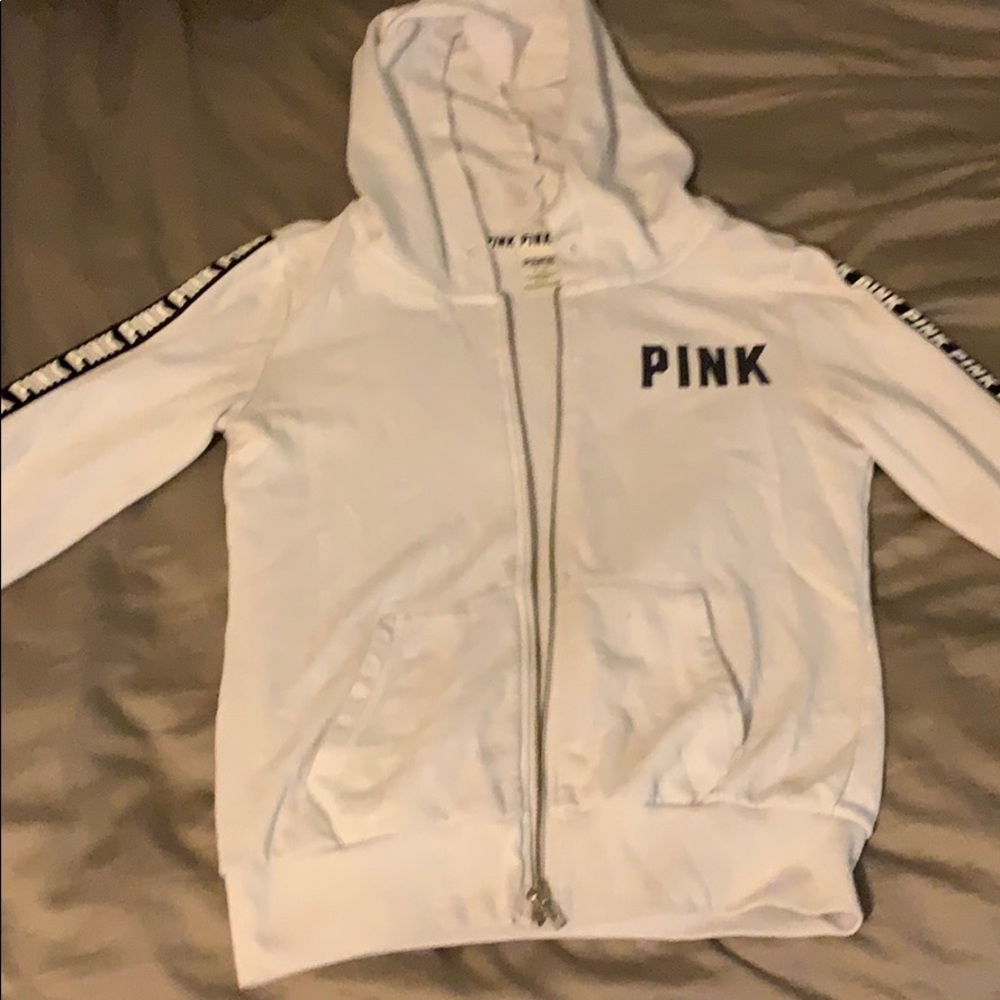 Pink zip up